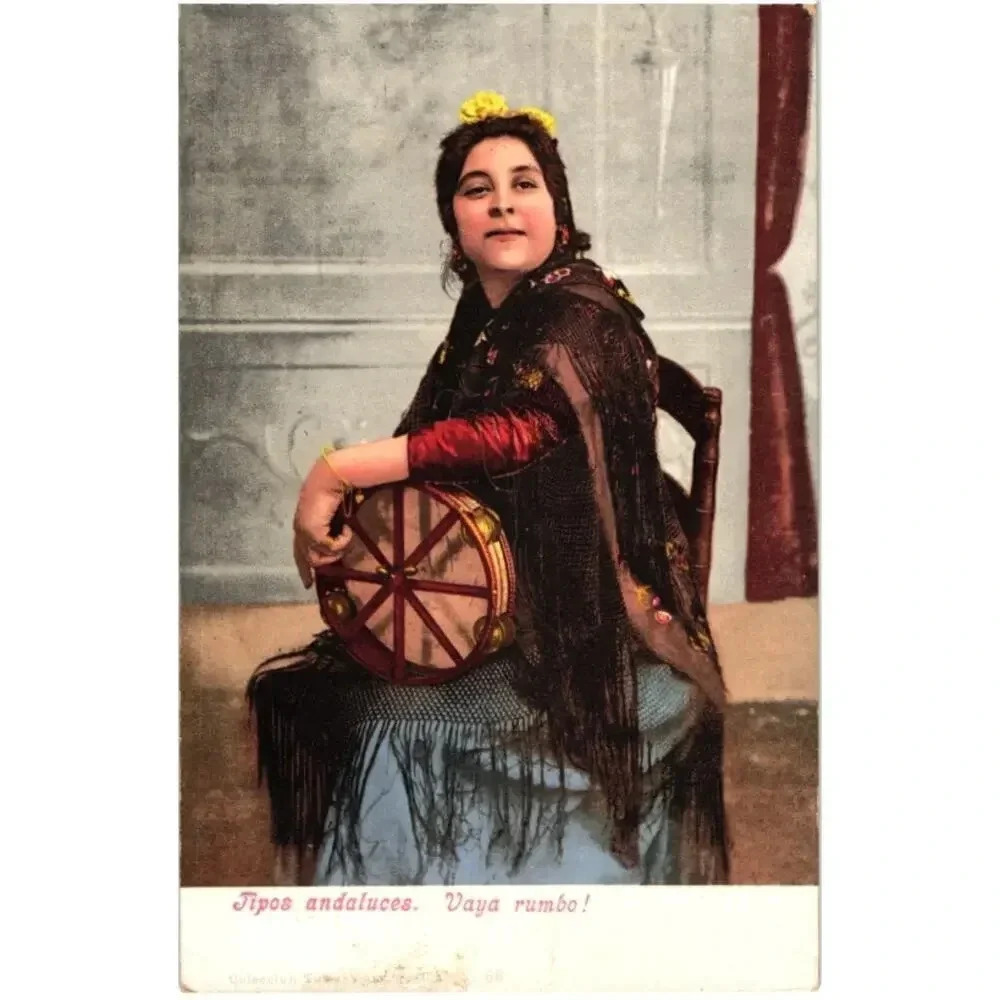 Tipos Andaluces Vaya Rumbo Spain Postcard